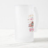 All I Want for Christmas Is More Books Mattglas Bierglas (VorderseiteRechts)