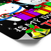 All I Want For Christmas Is My Two Front Teeth Xam Poster (Ecke)