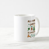 All I Want For Christmas Is New President Kaffeetasse (VorderseiteRechts)