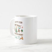 All I Want For Christmas Is New President Kaffeetasse (Vorderseite Links)