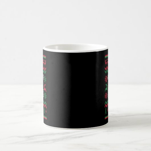 All I Want For Christmas Is Pto Matching Ugly Funn Kaffeetasse (Mittel)