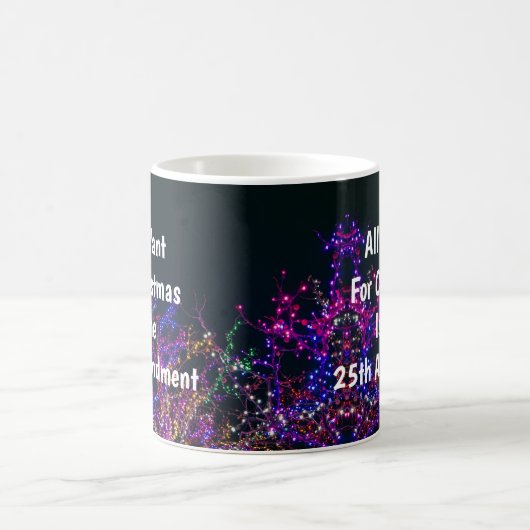 All I Want For Christmas Is The 25th Amendment Kaffeetasse (Mittel)