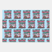 All i Want For Christmas is Trump, Trump Christmas Geschenkpapier Set (Vorderseite 3)