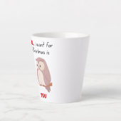 All I Want for Christmas is You Milchtasse (Vorderseite)