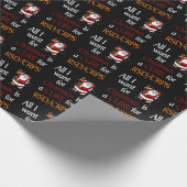 All I Want for Christmas/Santa...RSD/CRPS Geschenkpapier (Ecke)
