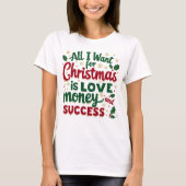 All I Want for Christmas T-Shirt (Vorderseite)