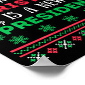 All I Want For Xmas Is A New President Christmas S Poster (Ecke)