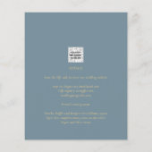 All-in-1 Elegantes Sea Glass Aquamarin Gold Nuestr Flyer (Hinten)