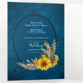 All-in-1-Menü-UAWG für Hochzeiten und Einladungen (Innen Erste Seite)