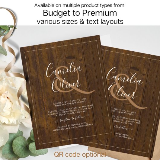 All-in-1-Monochrome Ampere und Hochzeit Flyer