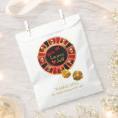 All in Casino Chip Las Vegas Style Wedding Geschenktütchen (Ausgeschnitten)