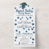 All in One Baby Shower Invite Einladung (Innen Boden)
