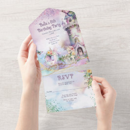 ALL IN ONE Birthday Einladung