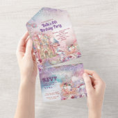 ALL IN ONE Birthday Einladung (Abreißen)