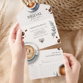All-in-One-Brautparty lädt Liebe zu brauen All In One Einladung