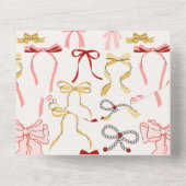 All in One Bridesmaids Card Einladung (Rückseite)