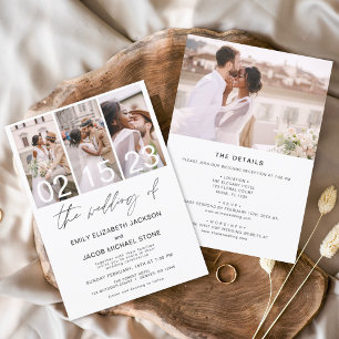 All in One Die Hochzeit des Fotos Minimalistische 