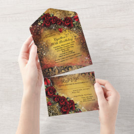 ALL IN ONE Event Einladung