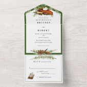 All in One Fall Harvest Einladung (Innen Boden)