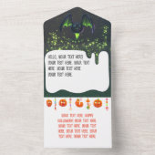 All in one Halloween Invite All In One Einladung (Innen Boden)