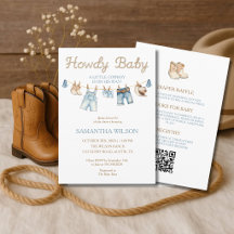 All In One Howdy Baby Kleiner Cowboy-Baby