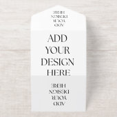 All in One Invitation All-in-One-Einladung (Außenseite)