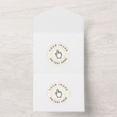 All in One Invite - Custom (Bild/Text hinzufügen) Einladung (Innen Boden)