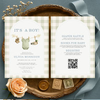 All in One It's a Boy Entenjagd-Baby Shower