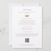 All in One Little Love Bug Baby Shower Invitation Einladung (Rückseite)