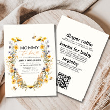 All in one Mommy to Bee Wildblume Baby Shower