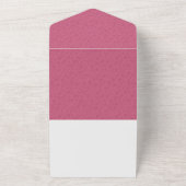 All in one Rose Hochzeitseinladung Einladung (Außenbereich)