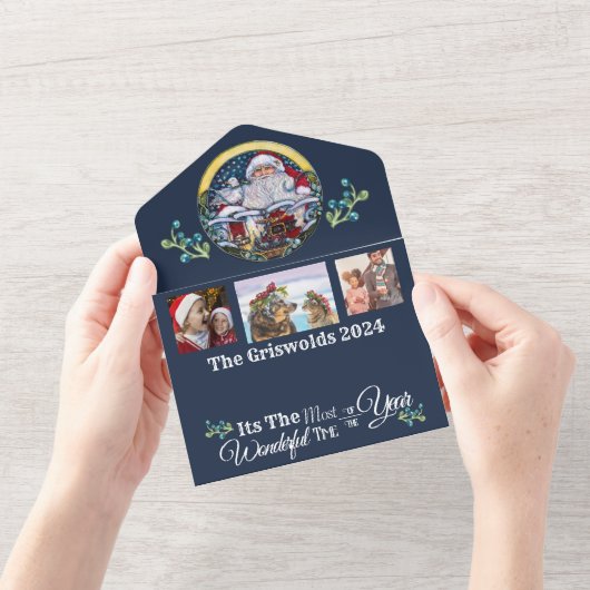 All in one Submarine thematische Urlaubskarte All In One Einladung (Eröffnung)