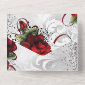 ALL IN ONE Sweet 16 Quince Event Einladung (Rückseite)