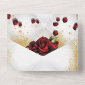 ALL IN ONE Sweet 16 Quince Event Einladung (Rückseite)