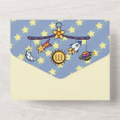 All-in-One-Träume von Space Mobile All In One Einladung (Rückseite)