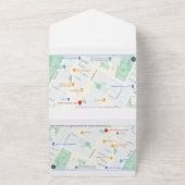 All in One Wedding Einladung (Außenbereich)