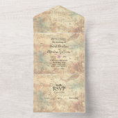 All in one Wedding Einladungen Musiknoten (Innen Boden)