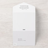 All in one Wedding Invitation Template Einladung (Außenbereich)