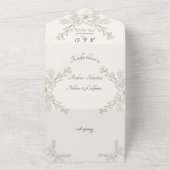 All in One Wedding Invite, template, personalized Einladung (Außenbereich)