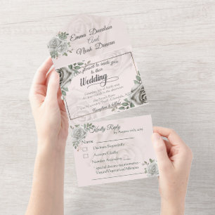 All in One Weditation und UAWG White Roses Einladung