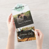 All in one Wedite All In One Einladung (Abreißen)