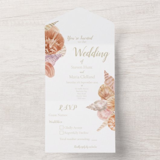 All in one Wedite All In One Einladung (Innen Boden)