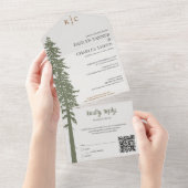 All in one Wedite All In One Einladung (Abreißen)