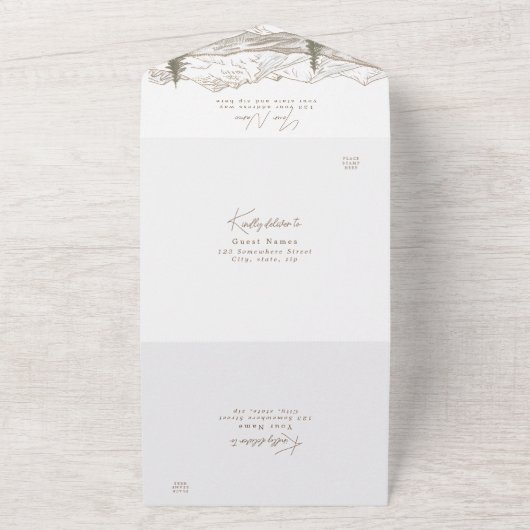 All in one Wedite All In One Einladung (Außenbereich)