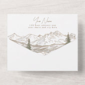 All in one Wedite All In One Einladung (Rückseite)