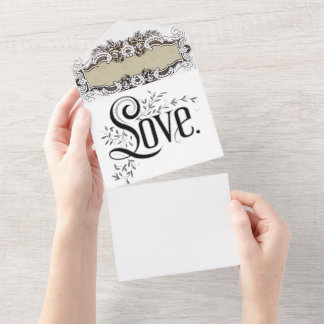 All in one Wedite Einladung