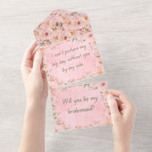 All in one Wedite Einladung (Abreißen)