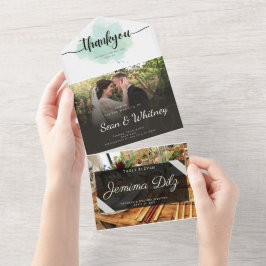 All in one Wedite Einladung