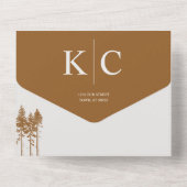 All in one Wedite Einladung (Rückseite)