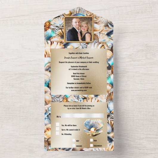 All in one Wedite Einladung (Innen Boden)